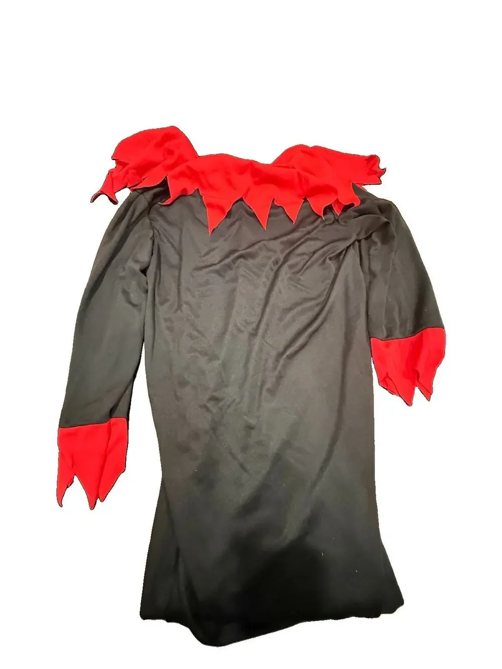 Children’s Ghoul Robe Costume Halloween Black Red Robe Only Kids Dress Up